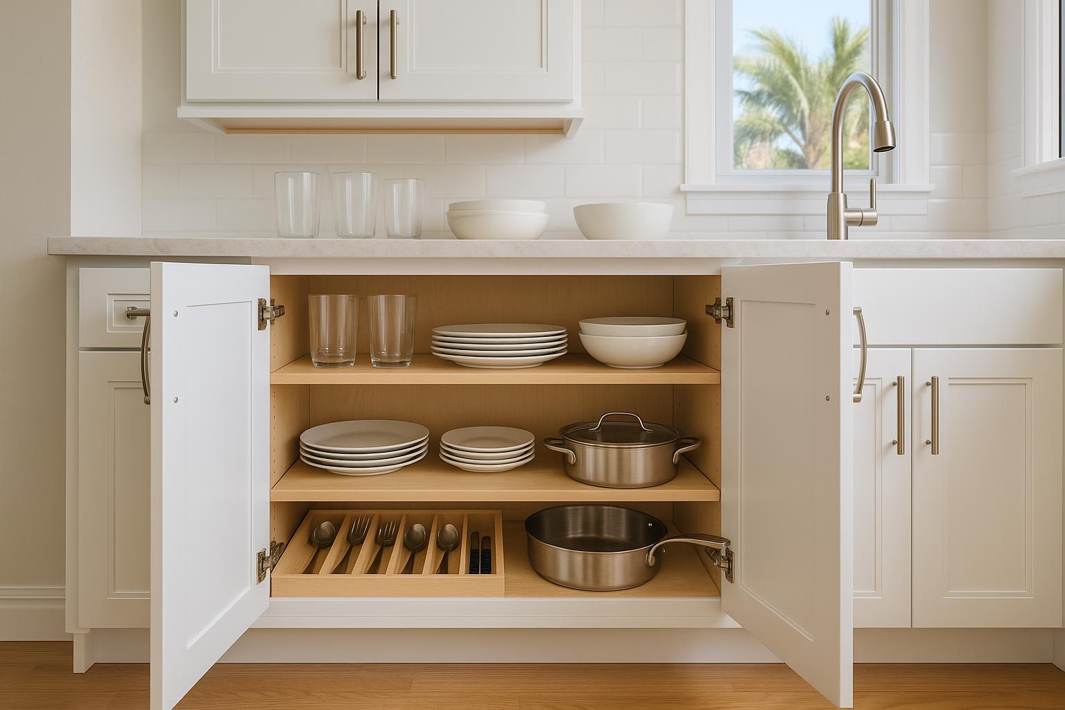 Custom Cabinetry & Storage service by Atlas Foundation Contractors